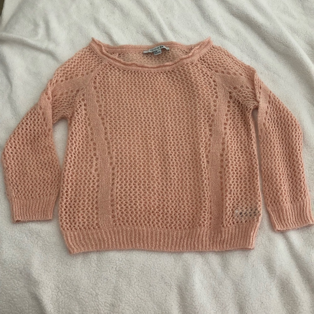Forever 21 Light Pink Pullover
